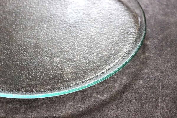 BDK-GLASS Dortový talíř čirý - prům. 32cm