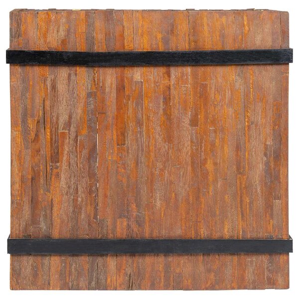 Odkládací stolek, teak, 60x60x38 cm 244515