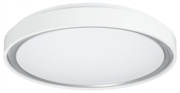 Bílé kulaté stropní LED svítidlo 30 W, 40 cm, neutrální bílá