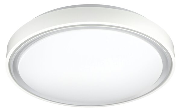 Bílé kulaté stropní LED svítidlo 30 W, 40 cm, neutrální bílá
