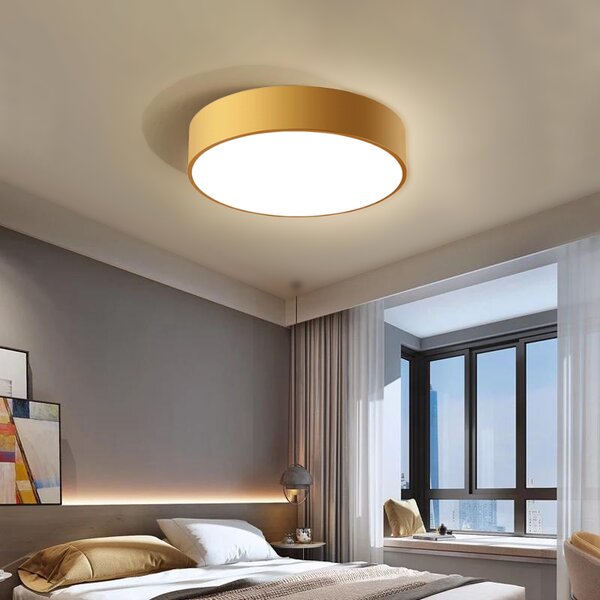 Toolight - Stropní svítidlo Classic 40cm 4xE27 60W APP873-C, zlatá, OSW-08917