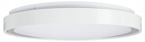 Bílé kulaté stropní LED svítidlo 30 W, 40 cm, neutrální bílá