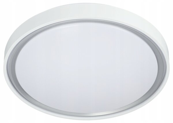 Bílé kulaté stropní LED svítidlo 30 W, 40 cm, neutrální bílá