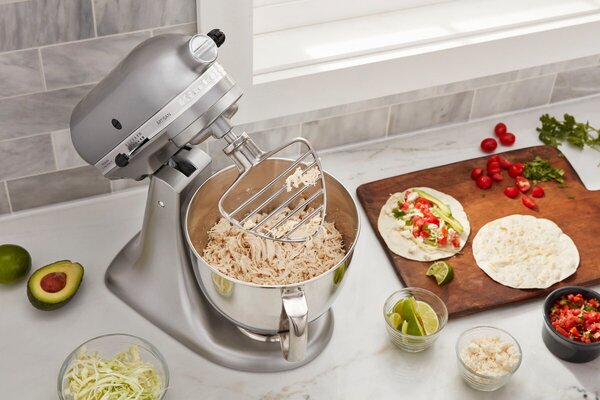 KitchenAid 5KSMPB5SS Míchadlo pro mixér Artisan z nerezové oceli
