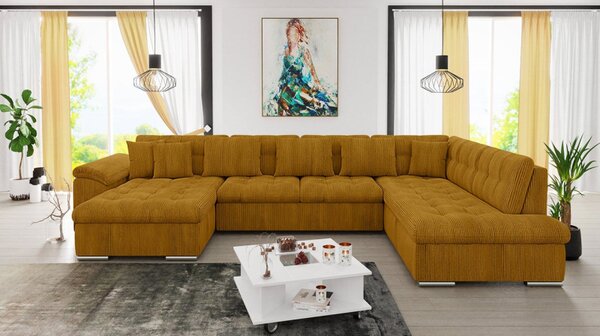 Velká rohová sedačka do obývacího pokoje Tony, Potah: Poso 06, Strana: Pravá 5903211512223