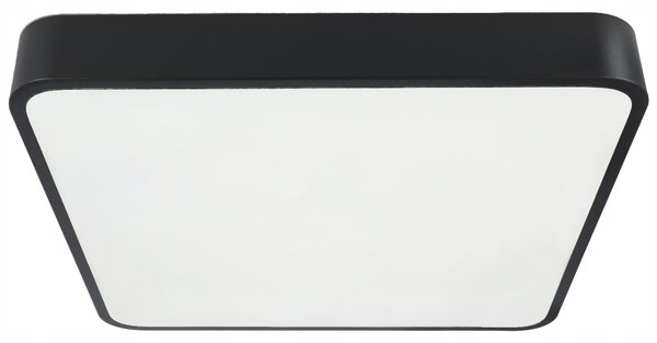 Černé stropní LED svítidlo 40 W, 40 cm, neutrální bílá