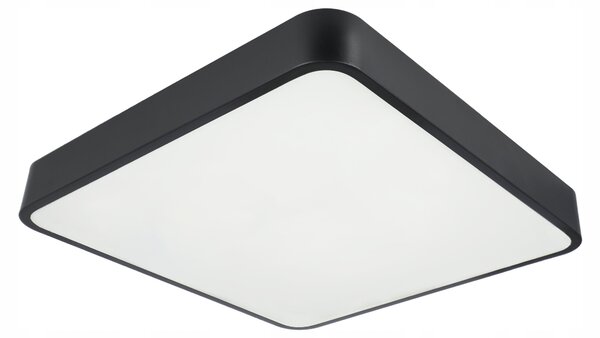 Černé stropní LED svítidlo 40 W, 40 cm, neutrální bílá