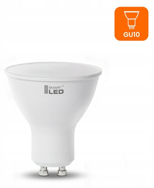 Bílá LED žárovka GU10 230 V, 7 W, 600 lm, 6000 K – studená bílá