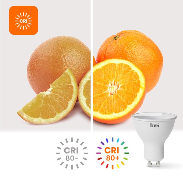 LED žárovka GU10 230 V, 1,5 W, 120 lm, 6500 K – studená bílá, úhel 120°