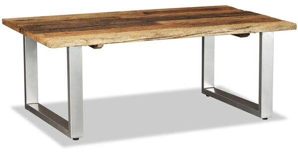 Konferenční stolek masivní recyklované dřevo 100 x 60 x 38 cm 244586