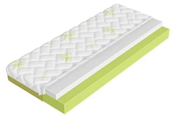 Legno Pěnová matrace Strong 13 cm s aloe vera potahem, středně tvrdá Rozměr (cm): 70x160