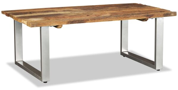 Konferenční stolek masivní recyklované dřevo 100 x 60 x 38 cm 244586