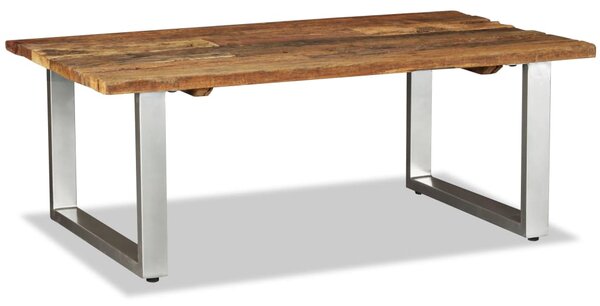 Konferenční stolek masivní recyklované dřevo 100 x 60 x 38 cm 244586