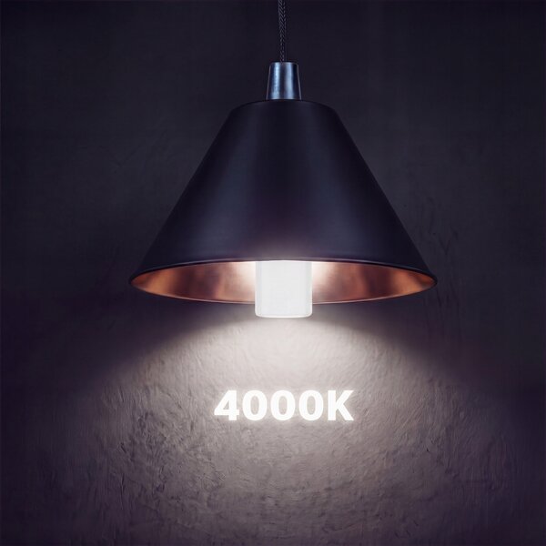 Bílá LED žárovka E27 12 W, 1140 lm, 4000 K – neutrální bílá, úhel 220°