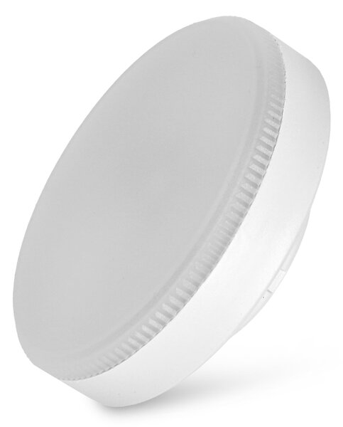 Bílá LED žárovka GX53 12 W, 1160 lm – neutrální bílá, IP44, úhel 160°, Ø 72 mm