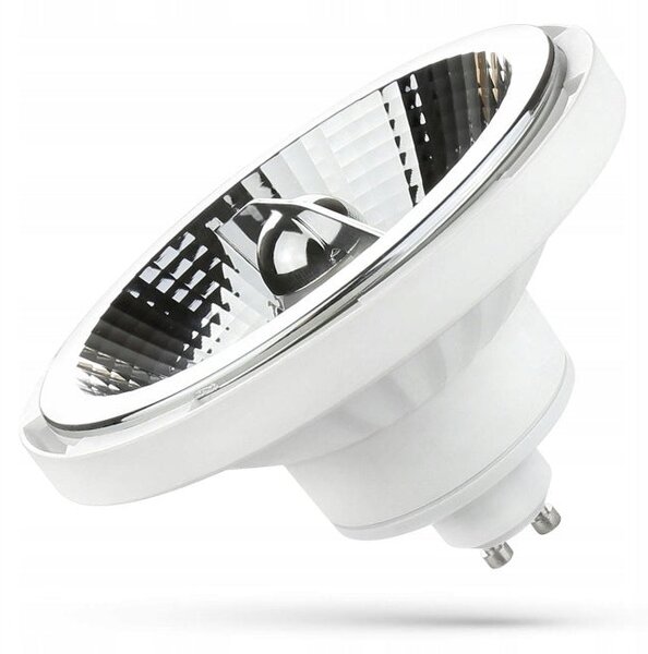 Bílá LED žárovka AR111 15 W, 1350 lm – teplá bílá, 3000 K, patice GU10