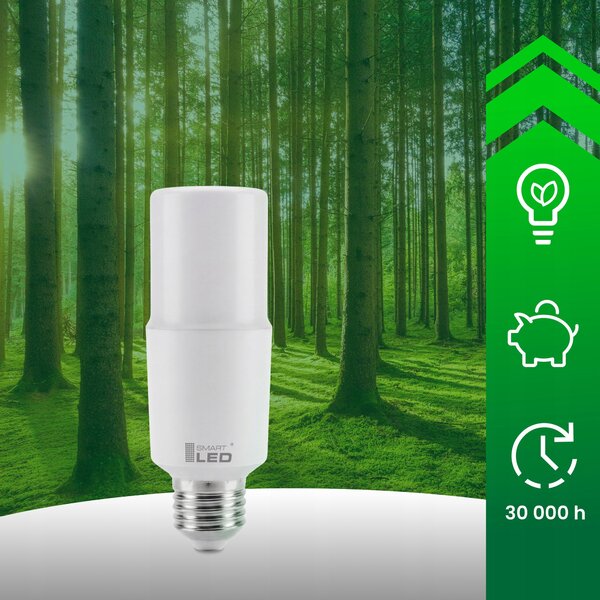 Bílá LED žárovka E27 12 W, 1140 lm, 4000 K – neutrální bílá, úhel 220°