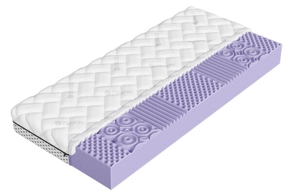 Legno Pěnová matrace SPA 13 cm z profilované pěny, středně tvrdá Rozměr (cm): 70x160