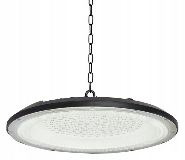 Průmyslové LED svítidlo High Bay 100 W, 10000 lm, neutrální bílá, IP65, Ø 266 mm