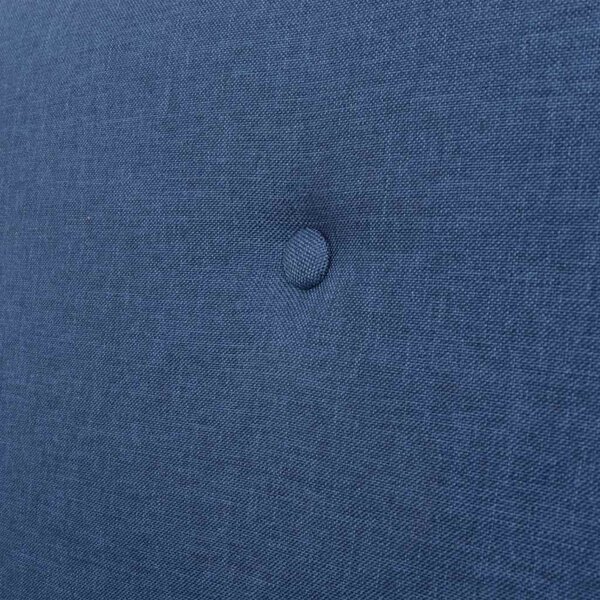 2místná sedačka textil modrá 244655