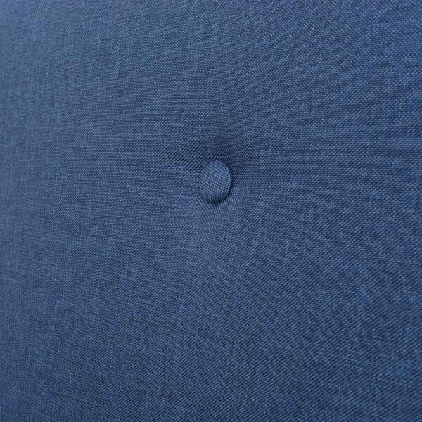 Trojmístná sedačka, textil, modrá 244656