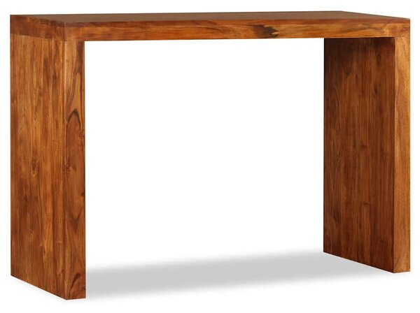 Konzolový stolek masivní dřevo s medovým povrchem 110x40x76 cm 244671