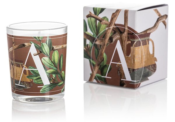 Pernici Elementi - Amber & Wood Vonná svíčka, 70 g