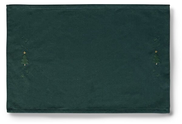 Vánoční prostírání Christmas Tree Green 49x32 cm Juna