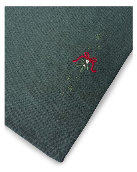Vánoční prostírání Mistletoe Green 49x32 cm Juna