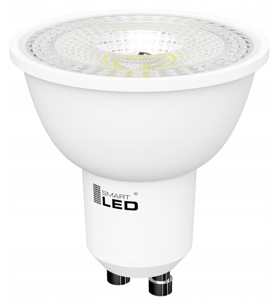 Bílá LED žárovka GU10 7 W – teplá bílá, Ø 50 mm