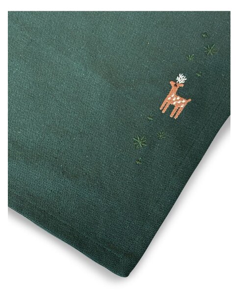 Vánoční prostírání Reindeer Green 49x32 cm Juna
