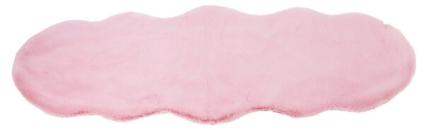 UMĚLÁ KOŽEŠINA, 55/160 cm, pink - Kůže