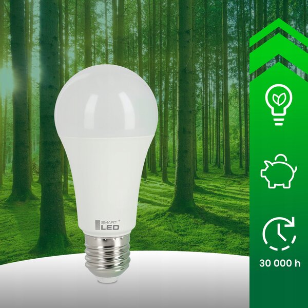 LED žárovka E27 230 V, 15 W, 1500 lm, 4000 K – neutrální bílá