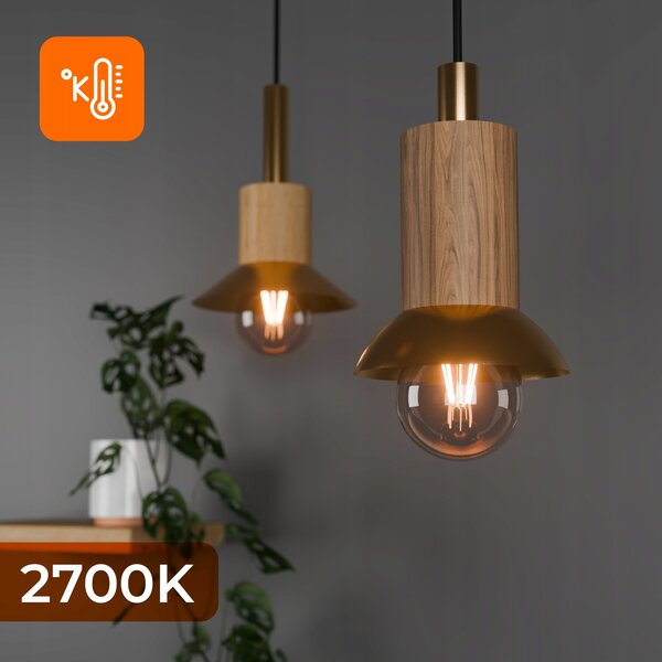LED žárovka E27 8 W, 720 lm, 2700 K – teplá bílá