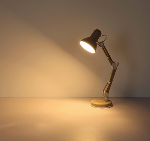 STOLNÍ LAMPA, E27, 40/15/59 cm - Stolní lampy