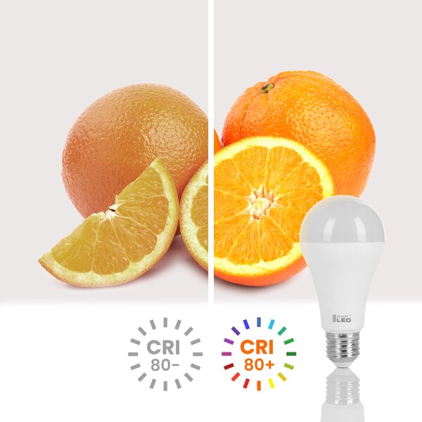 LED žárovka E27 230 V, 17 W, 1700 lm, 3000 K – teplá bílá, 13 × 6,5 cm