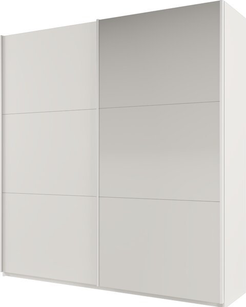 Šatní skříň Rodos Barva korpusu: Bílá, Rozměry: 225 cm