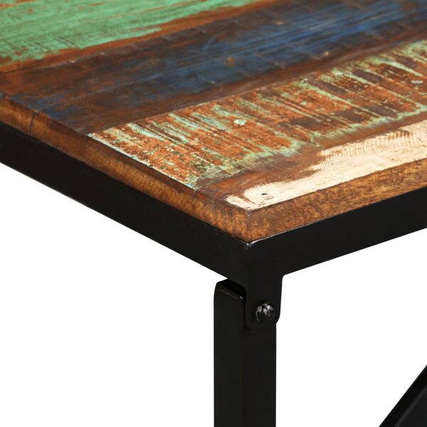 Lavice masivní recyklované dřevo 110 x 35 x 45 cm 244901