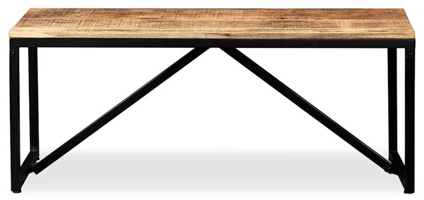 Lavice masivní mangovníkové dřevo 110 x 35 x 45 cm 244902