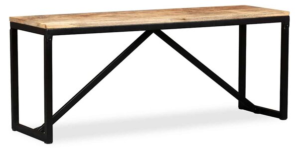 Lavice masivní mangovníkové dřevo 110 x 35 x 45 cm 244902