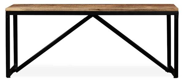 Lavice masivní mangovníkové dřevo 110 x 35 x 45 cm 244902