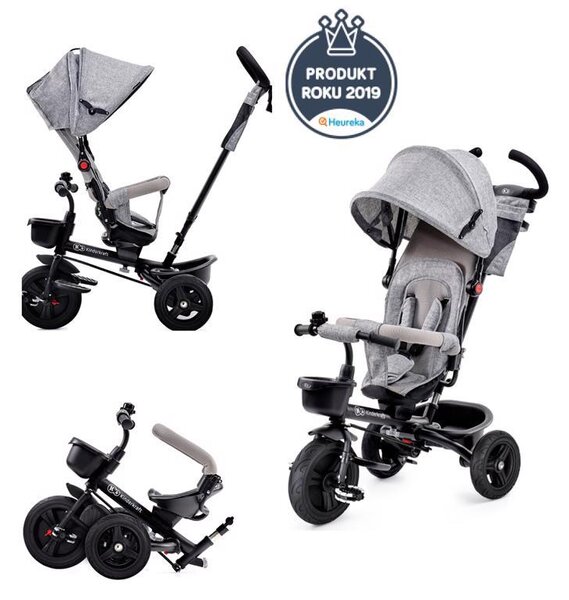 KINDERKRAFT Tříkolka Aveo grey