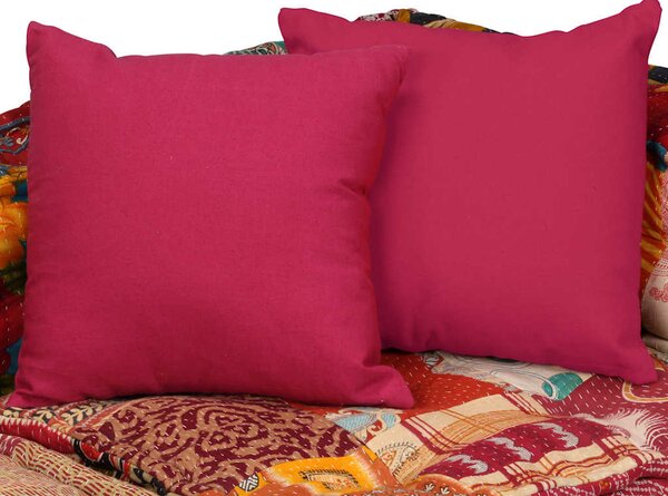 4místný modulární pouf patchwork textil 244981