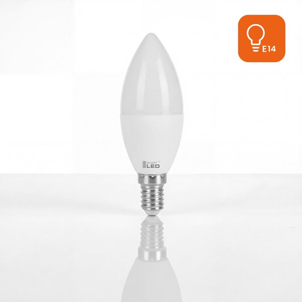 LED žárovka E14 10 W, 900 lm, 3000 K – teplá bílá, úhel 220°