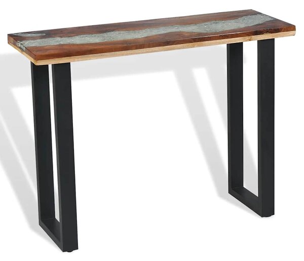 Odkládací stolek, teak, 100x35x75 cm 245065