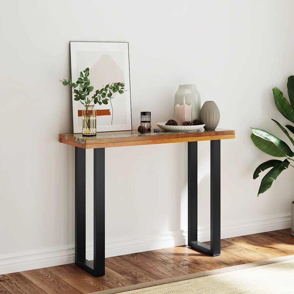 Odkládací stolek, teak, 100x35x75 cm 245065