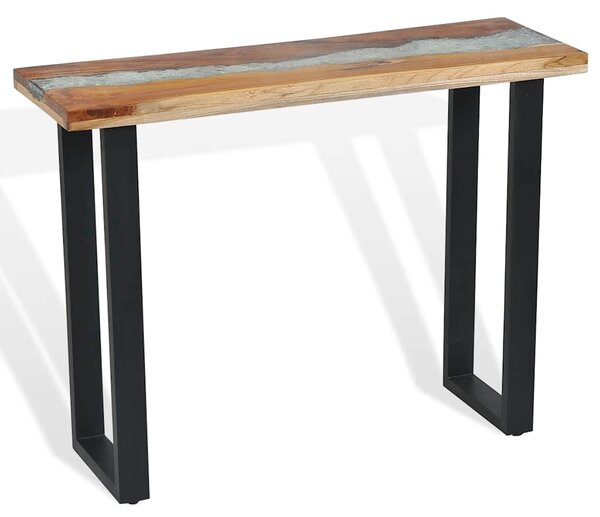 Odkládací stolek, teak, 100x35x75 cm 245065