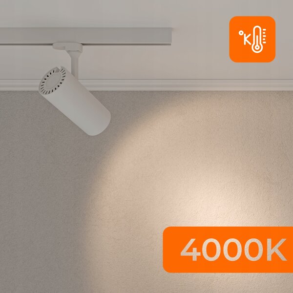LED žárovka GU10 230 V, 12 W, 4000 K, neutrální bílá, úhel 120°