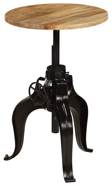 Barový stůl z masivního mangovníkového dřeva 60 x (76–110) cm 245266