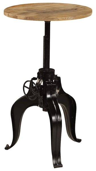 Barový stůl z masivního mangovníkového dřeva 60 x (76–110) cm 245266